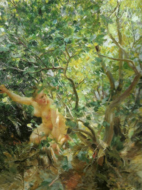 Anders Zorn skramd china oil painting image